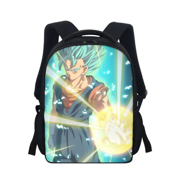 Dragon Ball Vegito Blue Super Saiyan Big Bang Flash Backpack