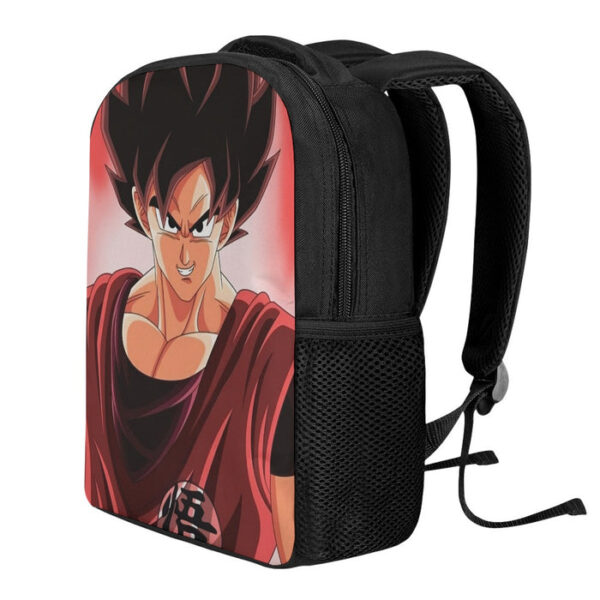 Dragon Ball Super Saiyan Goku Kaioken Epic Red Casual Backpack