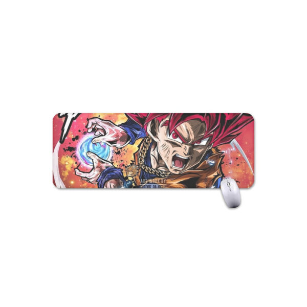 Goku Super Saiyan God Mouse Pad