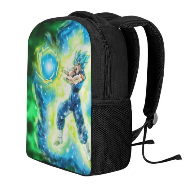 DBZ Goku Super Saiyan Blue SSGSS Kamehameha Power Attack Backpack