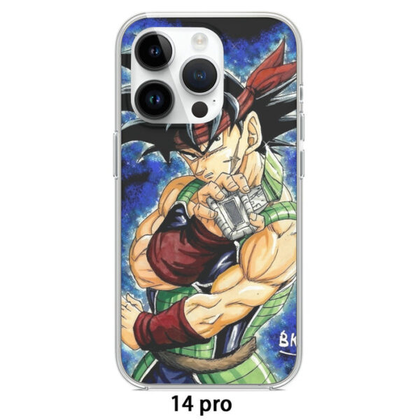 Dragon Ball Bardock Super Saiyan Goku Father Warrior Color Streetwear Iphone 14 Case