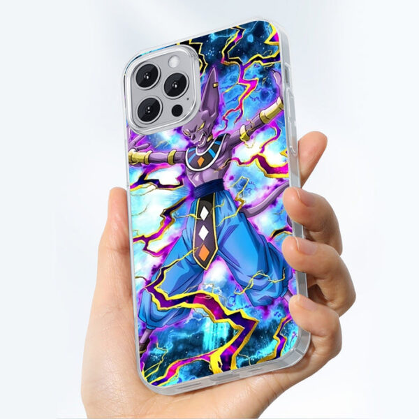 Dragon Ball Super Beerus Destruction God Egyptian Cat Vibrant Design Iphone 14 Case