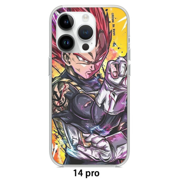 Dragon Ball Z Vegeta God Iphone 14 Case