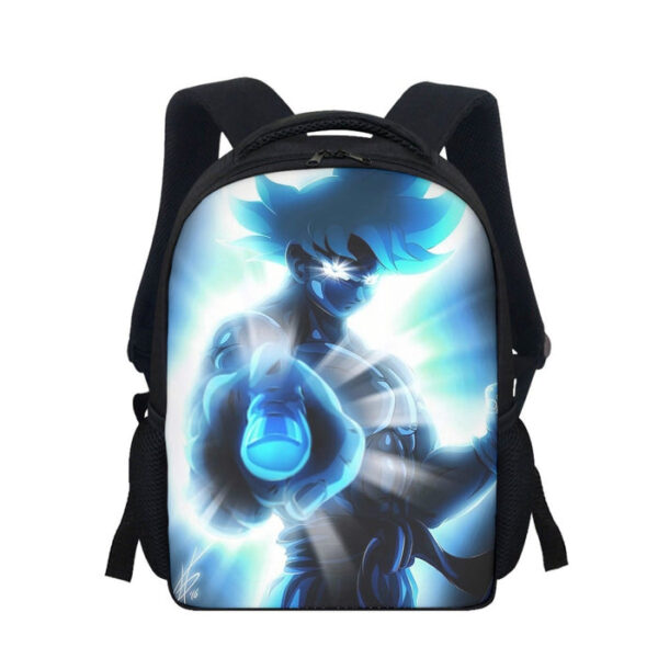 Dragon Ball Super Blue Son Goku Epic Ultra Instinct Backpack