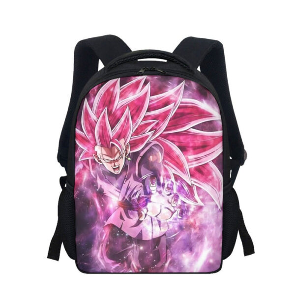 Dragon Ball Black Goku Rose 3 Ultra Instinct Epic 3D Backpack