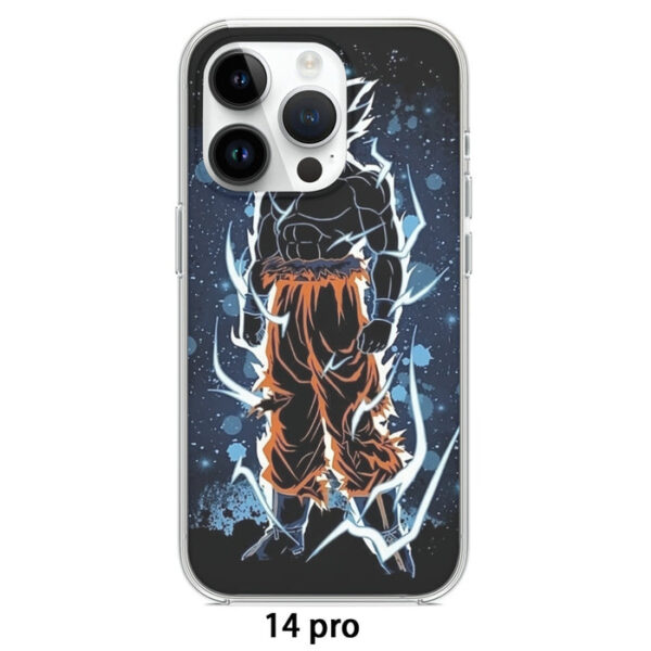 Dragon Ball Z Goku Ultra Instinct Shadow Iphone 14 Case