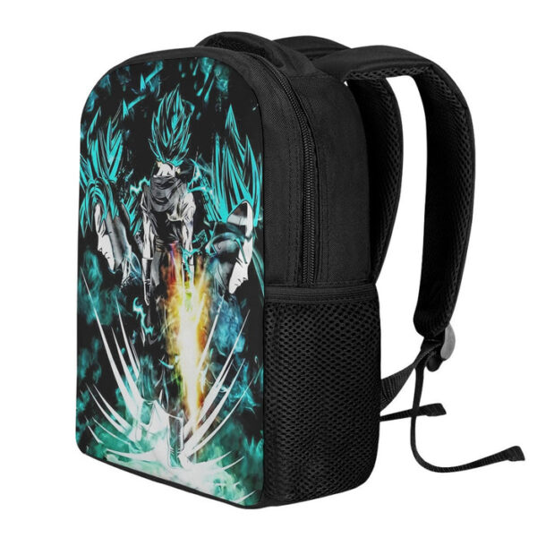 Dragon Ball Gogeta Super Saiyan Power Up Potara Fusion Design Backpack