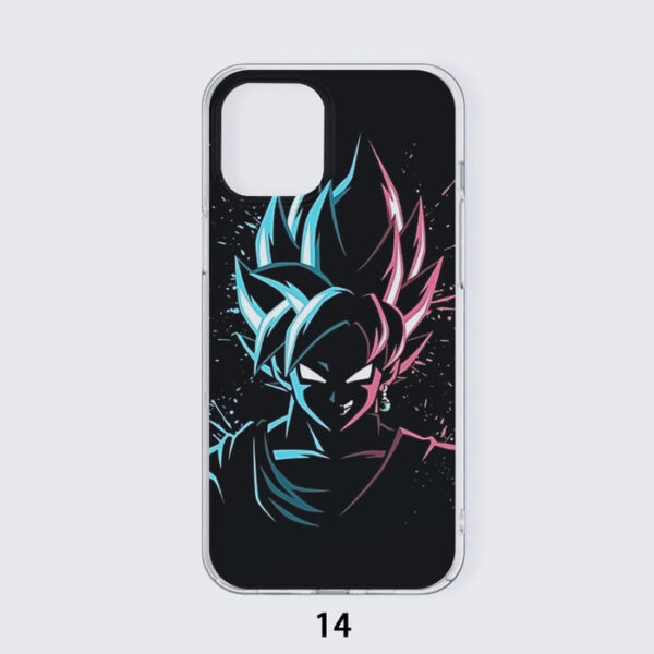 Dragon Ball Super  SSGSS Goku x Black Goku SSJ Rose Iphone 14 Case