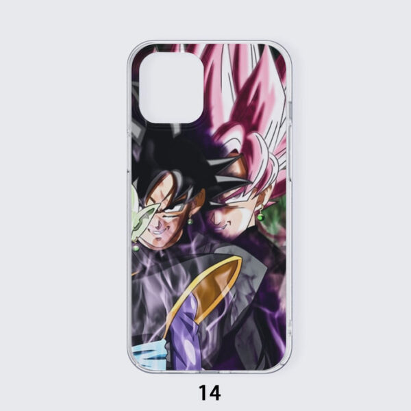 Dragon Ball Super Zamasu Goku Black Goku Rose Cool Iphone 14 Case