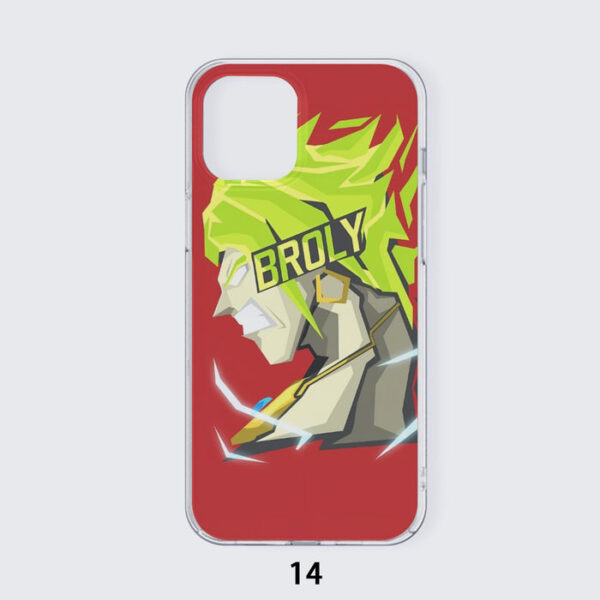 Dragon Ball Super Cool Legendary Broly Cool Vector Art Iphone 14 Case