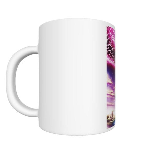 DBZ Kid Buu Super Villain Giant Ki Blast Realistic Design Mug