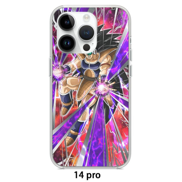 Dragon Ball Z Vibrant Saiyan Raditz Radiant Light Iphone 14 Case