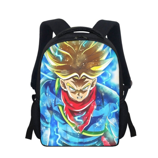 DBZ Rage Super Saiyan Trunks Portrait Unique Style Backpack