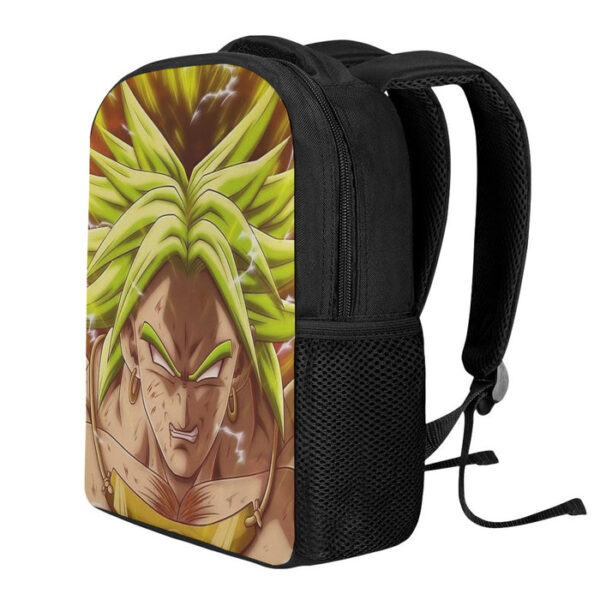 Dragon Ball Super Legendary Super Saiyan Broly White Eyes Custom Backpack