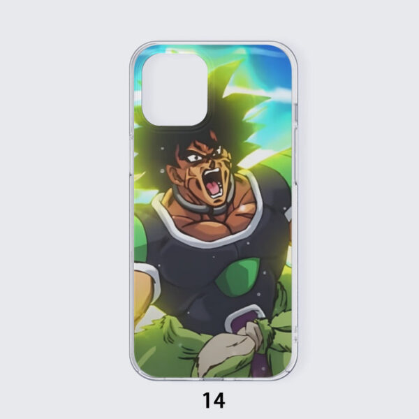 Dragon Ball Z Broly Wearing His Control Mechanism Iphone 14 Case