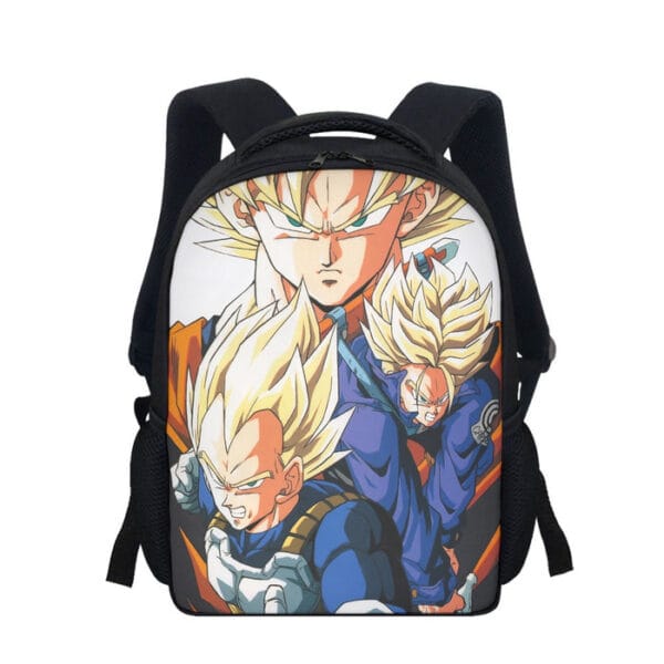 Dragon Ball Goku Vegeta Trunks Super Saiyan Power Heroes Cool Trending Design Backpack