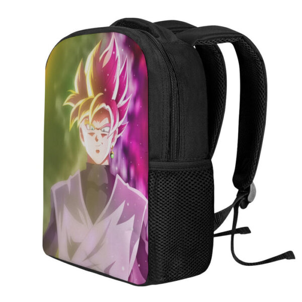 Dragon Ball Super Saiyan Black Goku Rose 2 Epic Style Backpack