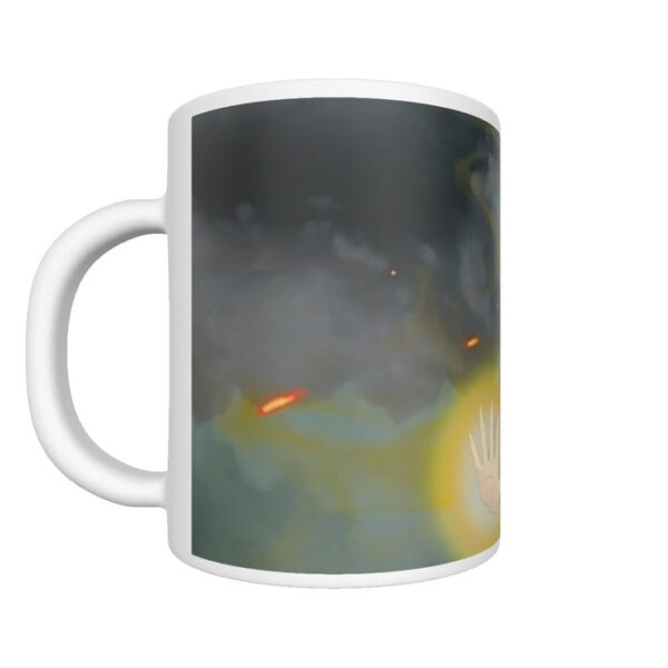 DBZ Goku Black Zamasu Potara Fusion Realistic Drawing Style Cool Mug