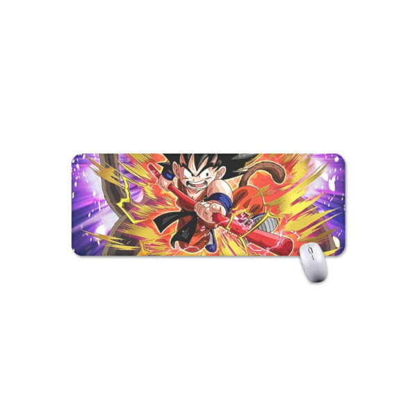 Great Ape Monkey Warrior Angry Kid Goku Fighting 3D Mouse Pad