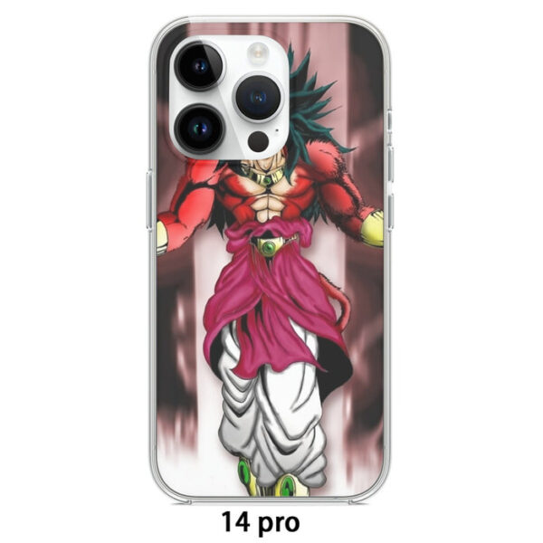 Dragon Ball Z Legendary Super Saiyan Broly 4 Dope Aura Iphone 14 Case