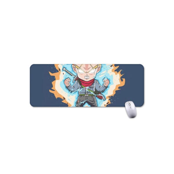 Dragon Ball Future Trunks Saga Super Saiyan Chibi Design Mouse Pad