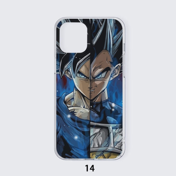 Dragon Ball Z Shirt  SSJ Goku x SSJ Vegeta Fusion Iphone 14 Case