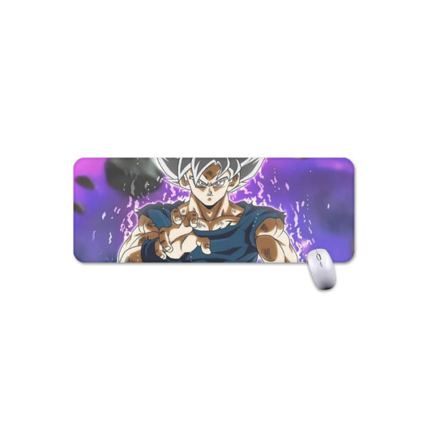 Dragon Ball Z Goku Ultra Instinct Form White Hair Mouse Pad