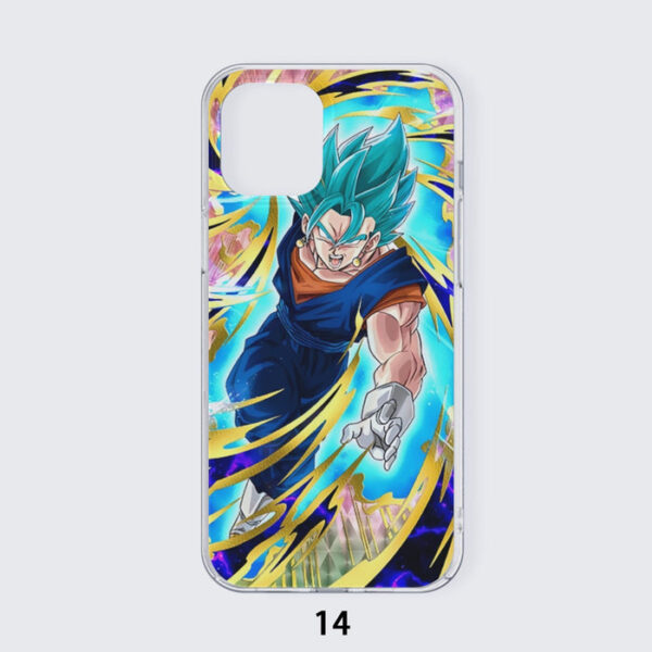 Dragon Ball Super Vegito Ultra Instinct Cool Colorful Iphone 14 Case