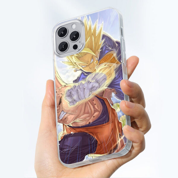 Dragon Ball Shirt  Vegito Punching Super Buu Iphone 14 Case