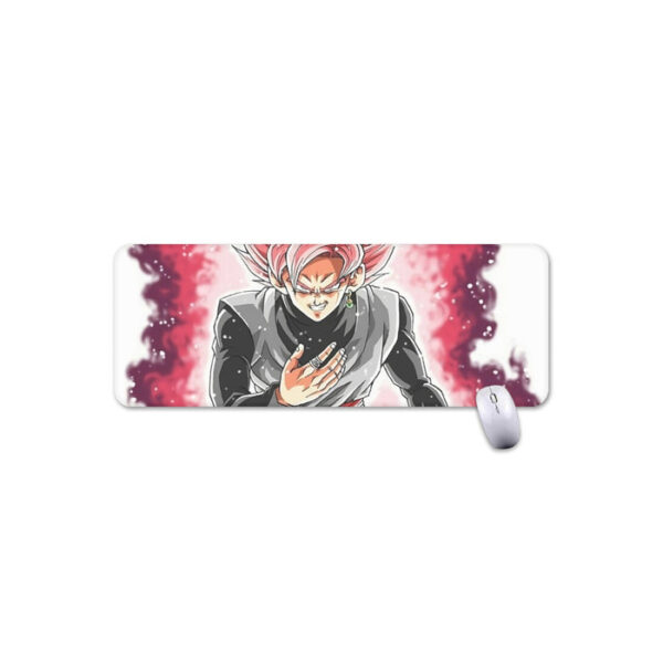 Dragon Ball Super Black Goku Rose 2 Super Saiyan Grin Mouse Pad