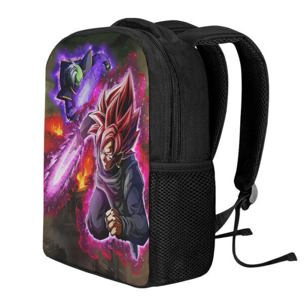 DBZ Goku Black Zamasu Super Saiyan Rose Dope Vibe Backpack