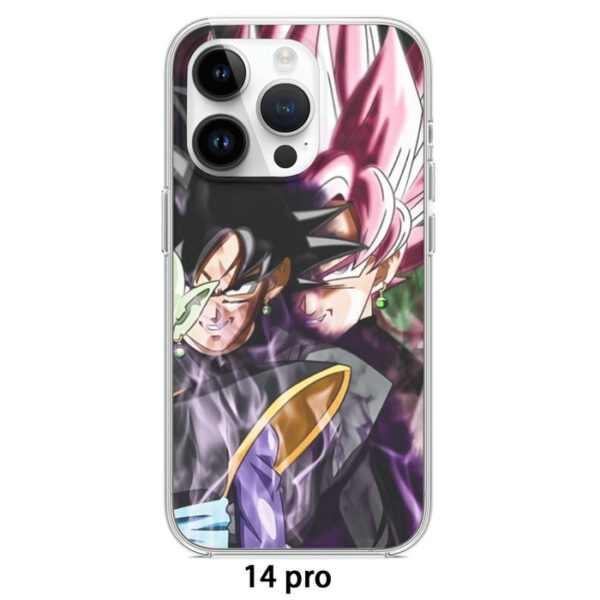 Dragon Ball Super Zamasu Goku Black Goku Rose Cool Iphone 14 Case