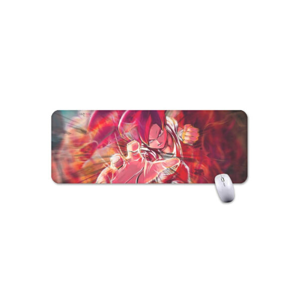 Dragon Ball Z Son Goku Super Saiyan Rose Blue Aura Mouse Pad