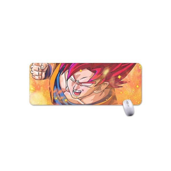 Dragon Ball Goku Super Saiyan Rose Fighting Design Mouse Pad