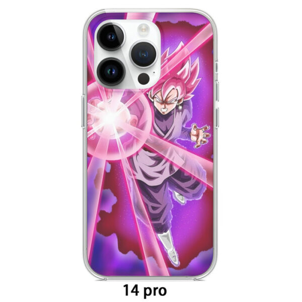 Goku Black Zamasu Super Saiyan Rose Powerful Aura Skills Dope Iphone 14 Case