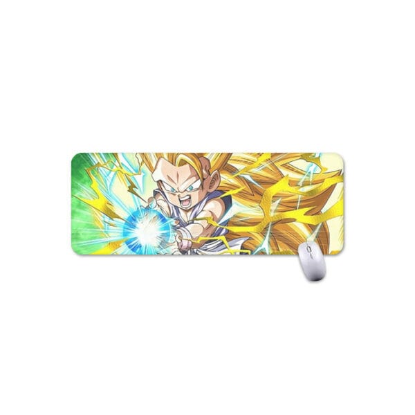 Dragon Ball Kid Goku SSJ3 Kamehameha Mouse Pad