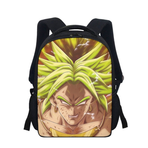 Dragon Ball Super Legendary Super Saiyan Broly White Eyes Custom Backpack