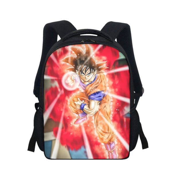 Dragon Ball Super Goku Red Kaioken Energy Epic Punch Backpack