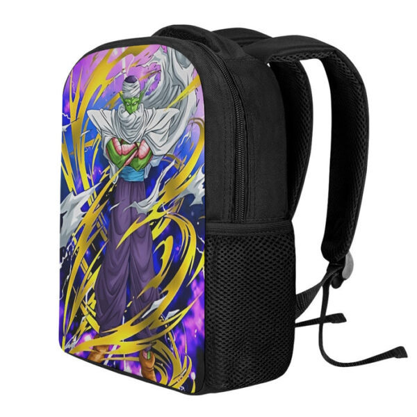 Dragon Ball Angry Piccolo Waiting Fight Aura Yellow Fashion Backpack