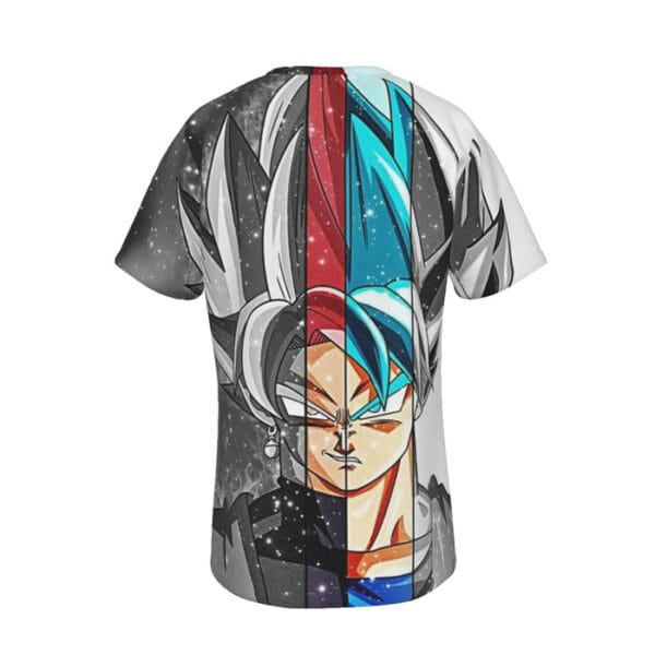 Dragon Ball Super All Super Saiyan Goku Forms T-Shirt