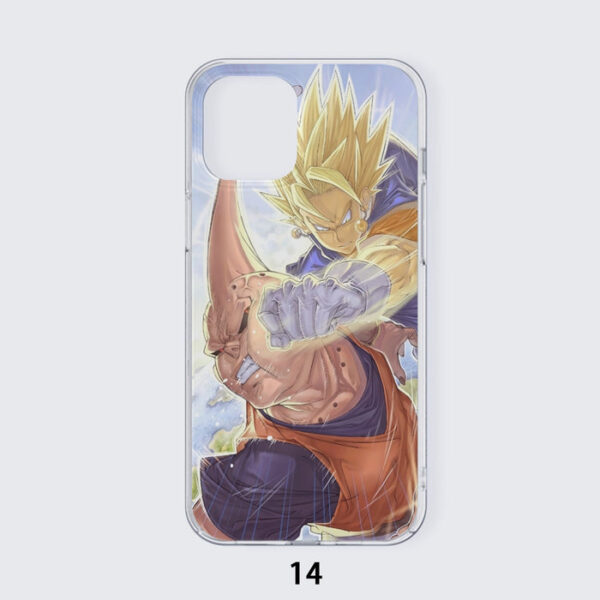 Dragon Ball Z Vegito Punching Super Buu Iphone 14 Case