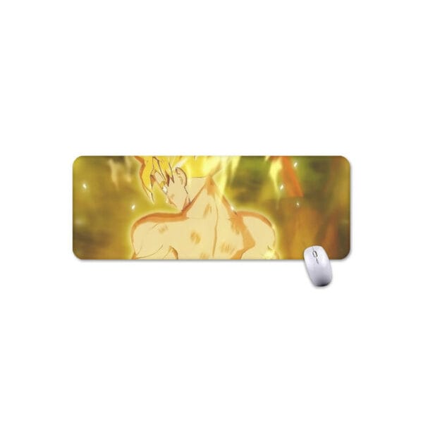 Dragon Ball Goku Super Saiyan Battle Posture Aura Style Mouse Pad