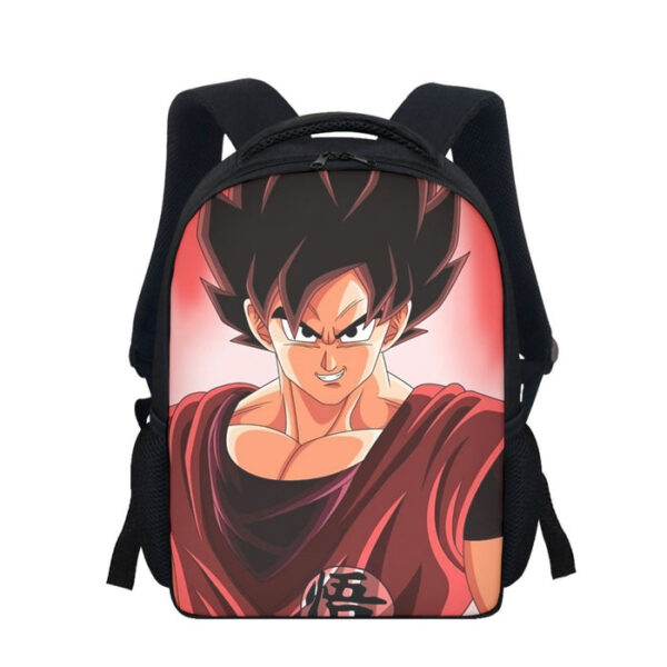 Dragon Ball Super Saiyan Goku Kaioken Epic Red Casual Backpack