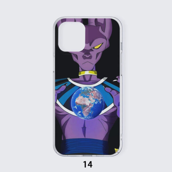 Dragon Ball Super Shirt Beerus God Destruction Earth Iphone 14 Case