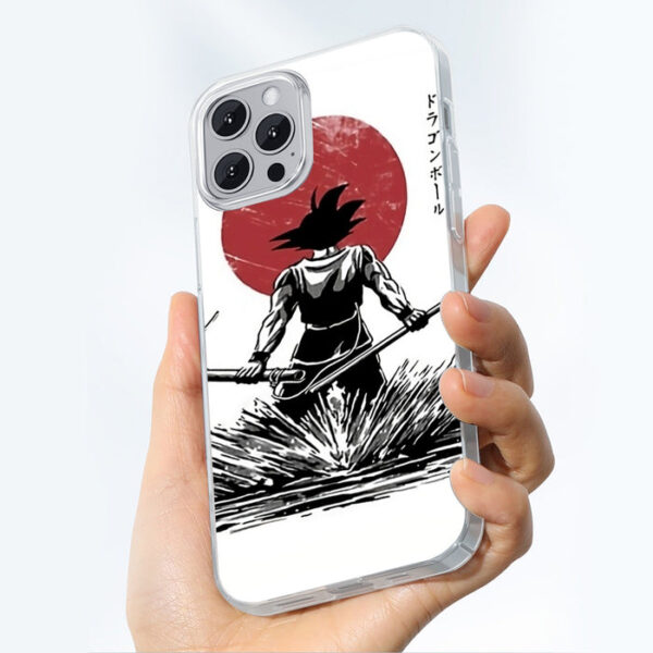 Goku With Red Moon Dragon Ball Iphone 14 Case