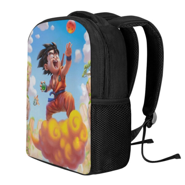 Dragon Ball Goku Kid Ride Flying Nimbus Cute Dope Streetwear Backpack