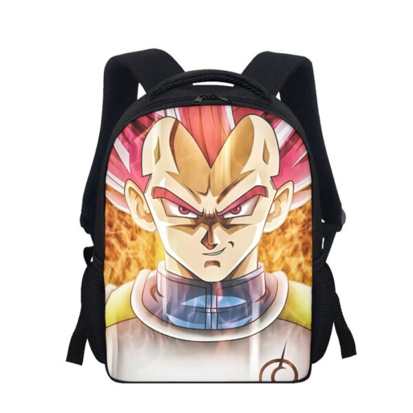 Dragon Ball Super Saiyan God Red Vegeta Cool Casual Backpack