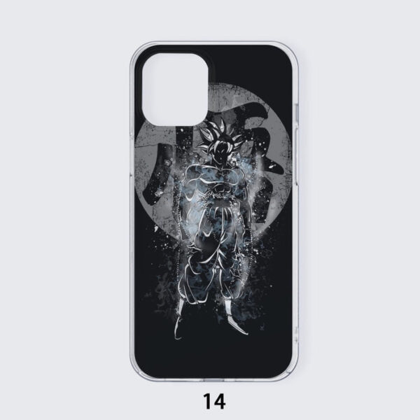 Goku Ultra Instinct Black Iphone 14 Case