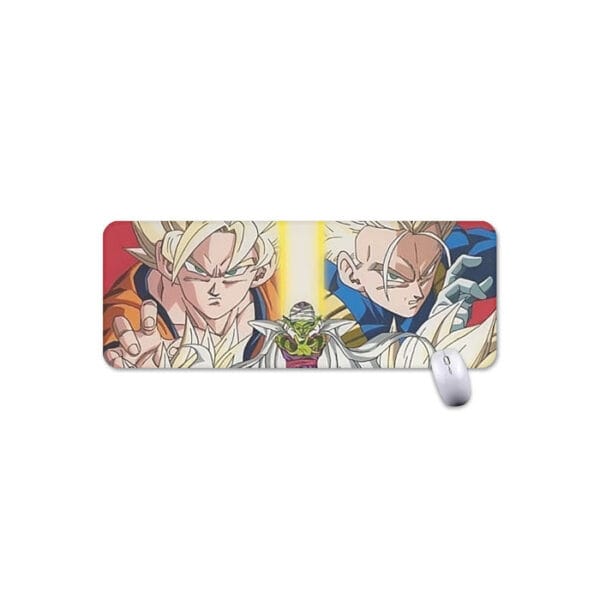 Dragon Ball Goku Vegeta Saiyan Piccolo Namekian Vibrant Design Mouse Pad