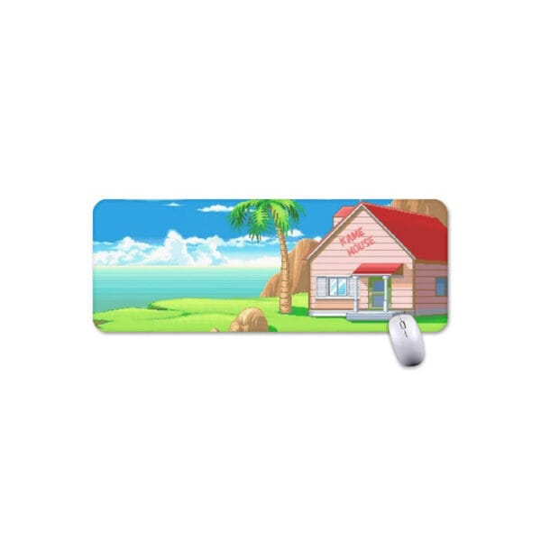 Dragon Ball Master Roshi's Kame House Cartoon Style Mouse Pad